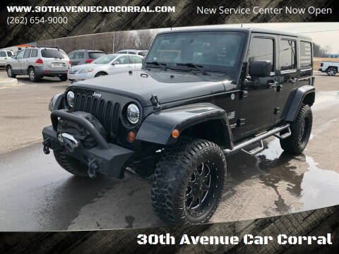 2011 Jeep Wrangler Unlimited for sale at 30th Avenue Car Corral in Kenosha WI