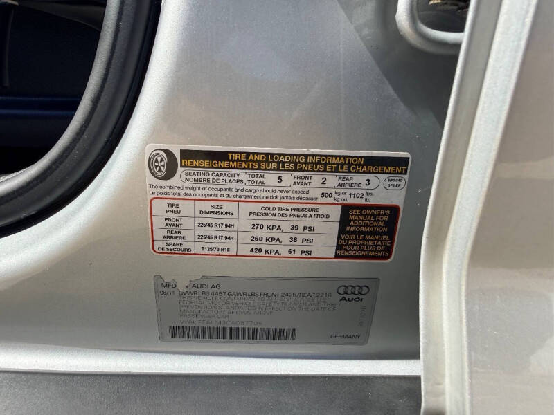 2012 Audi A3 2.0T Premium PZEV