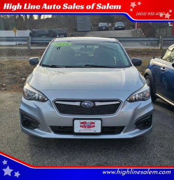 2019 Subaru Impreza for sale at High Line Auto Sales of Salem in Salem NH