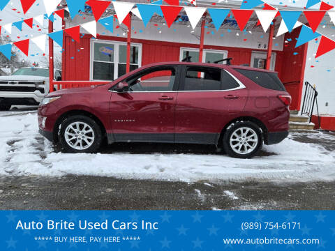 2018 Chevrolet Equinox for sale at Auto Brite Used Cars Inc in Saginaw MI