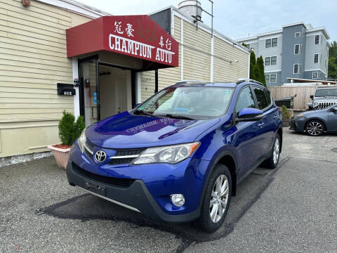 2015 Toyota RAV4 for sale at Champion Auto LLC in Quincy MA