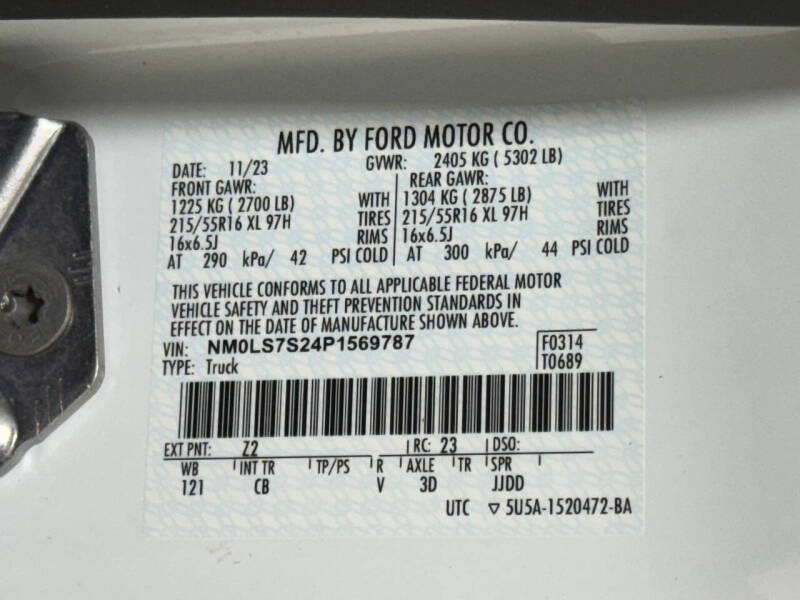 2023 Ford Transit Connect XL