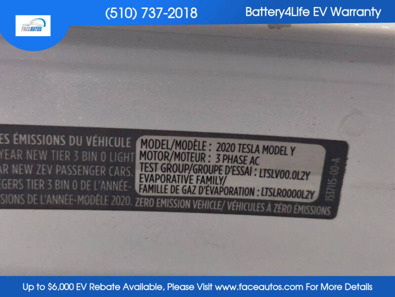 2020 Tesla Model Y Long Range