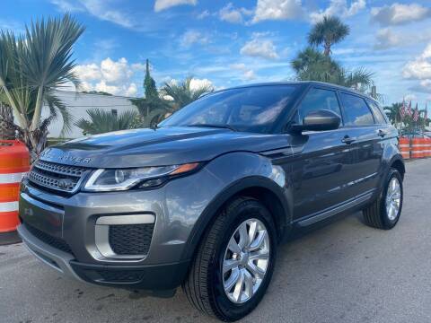 2016 Land Rover Range Rover Evoque for sale at GCR MOTORSPORTS in Hollywood FL