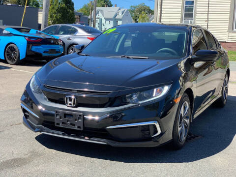 2019 Honda Civic for sale at Tonny's Auto Sales Inc. in Brockton MA