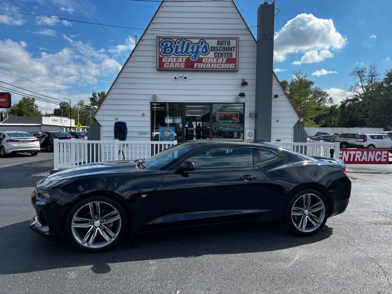 2018 Chevrolet Camaro for sale at Billy's Auto Discount Center in Evansville, IN