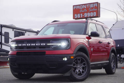 2021 Ford Bronco Sport for sale at Frontier Auto & RV Sales in Anchorage AK