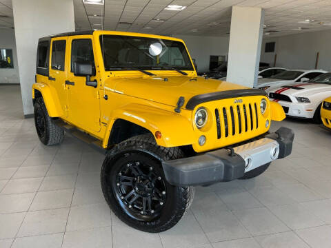 2015 Jeep Wrangler Unlimited for sale at Auto Mall of Springfield in Springfield IL