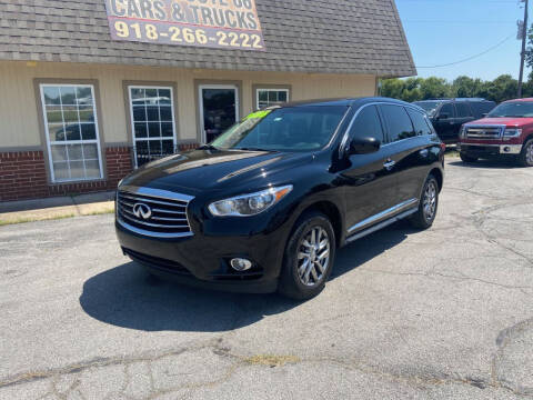 2013 Infiniti JX35 for sale at Route 66 Cars And Trucks in Claremore OK