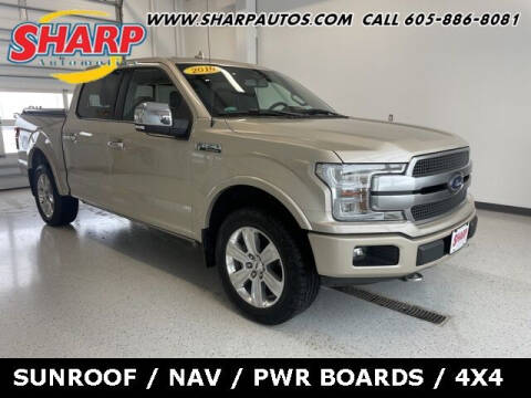 2018 Ford F-150 for sale at Sharp Automotive in Watertown SD