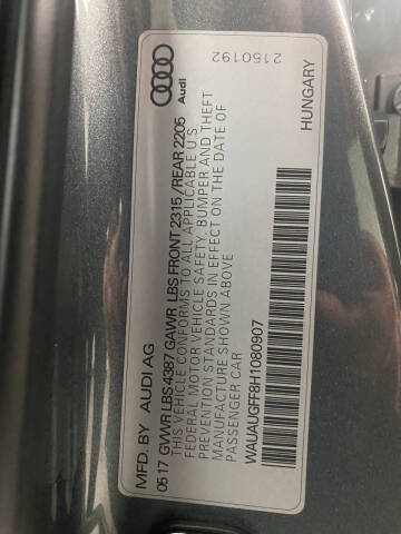 2017 Audi A3 2.0T Premium