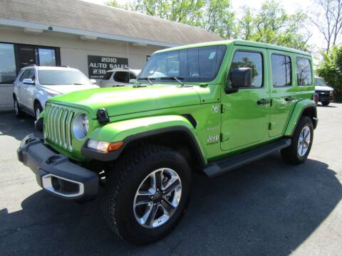 2019 Jeep Wrangler Unlimited for sale at 2010 Auto Sales in Troy NY