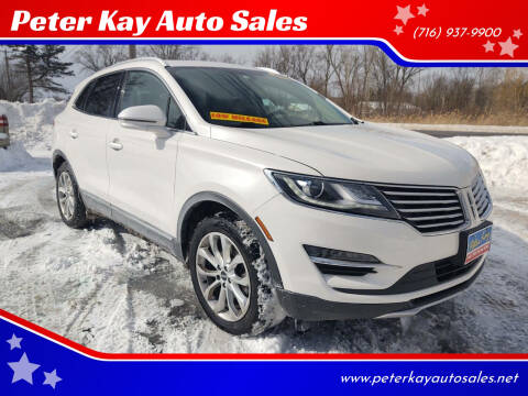 2018 Lincoln MKC for sale at Peter Kay Auto Sales in Alden NY