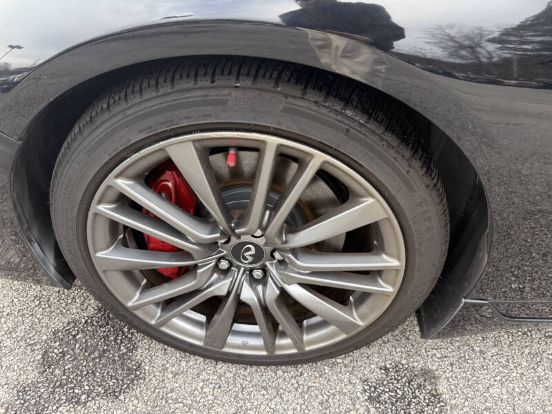 2017 Infiniti Q50 Red Sport 400