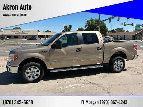 2012 Ford F-150 for sale at Akron Auto - Fort Morgan in Fort Morgan CO