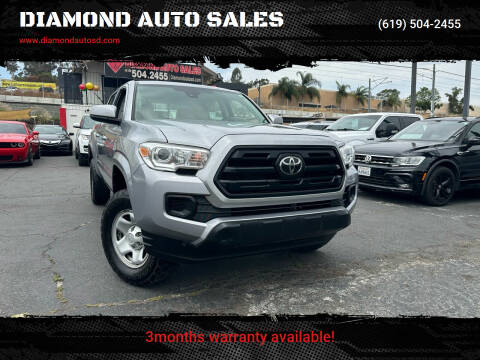 2018 Toyota Tacoma for sale at DIAMOND AUTO SALES in El Cajon CA