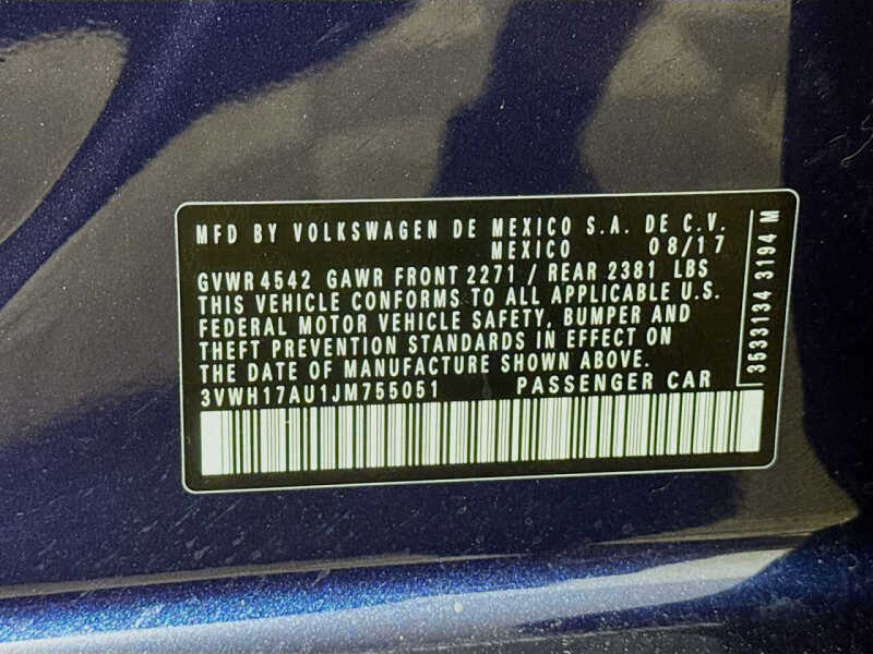 2018 Volkswagen Golf Alltrack