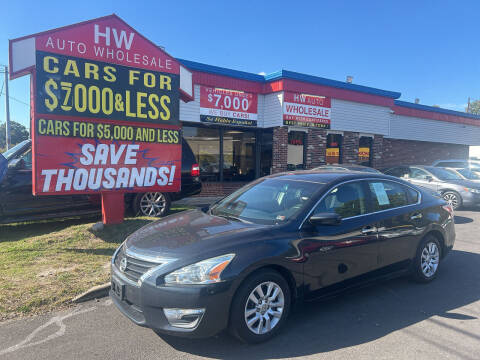 2013 Nissan Altima for sale at HW Auto Wholesale in Norfolk VA