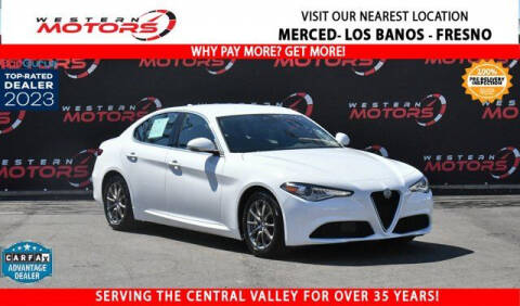 2020 Alfa Romeo Giulia for sale at Western Motors Los Banos in Los Banos CA