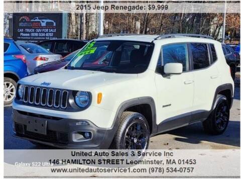 2015 Jeep Renegade for sale at United Auto Sales & Service Inc in Leominster MA