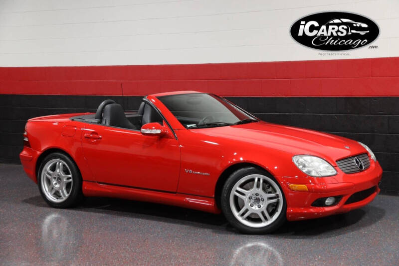 2002 Mercedes-Benz SLK for sale at iCars Chicago in Skokie IL