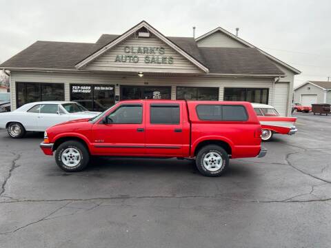 2002 Chevrolet S-10 for sale at Clarks Auto Sales in Middletown OH