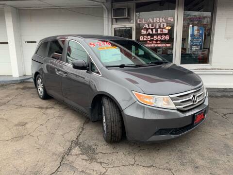 2011 Honda Odyssey for sale at Clarks Auto Sales in Connersville IN