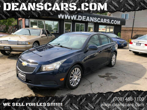 2011 Chevrolet Cruze for sale at DEANSCARS.COM in Bridgeview IL