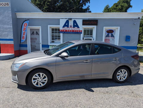 2020 Hyundai Elantra for sale at A&A Auto Sales in Fuquay Varina NC