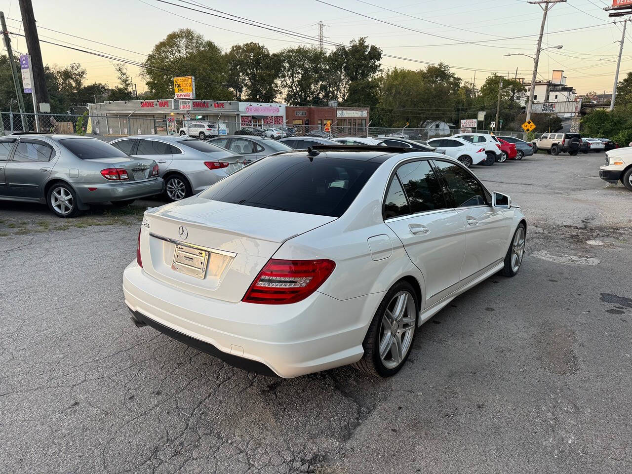 2013 Mercedes-Benz C-Class for sale at Green Ride LLC in NASHVILLE, TN