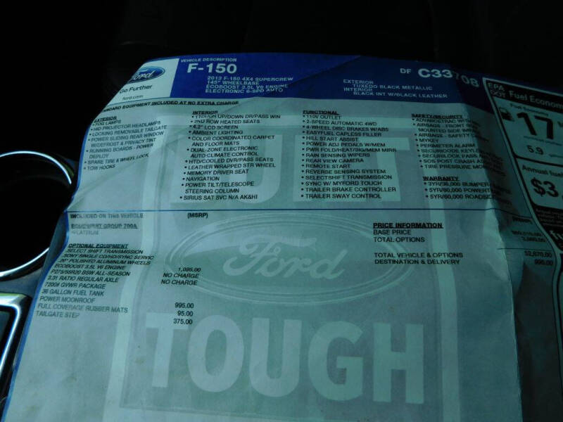 2013 Ford F-150 Platinum
