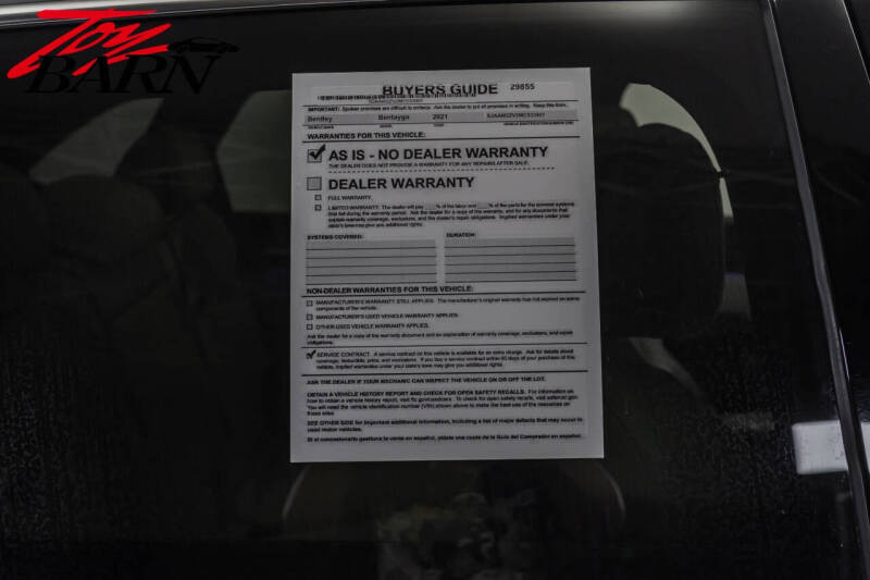 2021 Bentley Bentayga V8