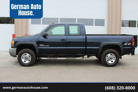 2005 GMC Sierra 2500HD for sale at German Auto House. in Fitchburg WI