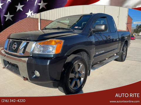 2015 Nissan Titan for sale at Auto Rite in Bedford Heights OH