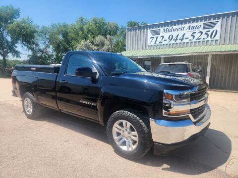 2018 Chevrolet Silverado 1500 for sale at Midwest Auto of Siouxland, INC in Lawton IA