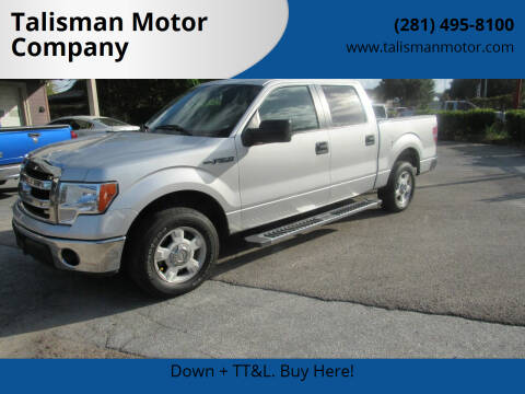 2013 Ford F-150 for sale at Talisman Motor Company in Houston TX