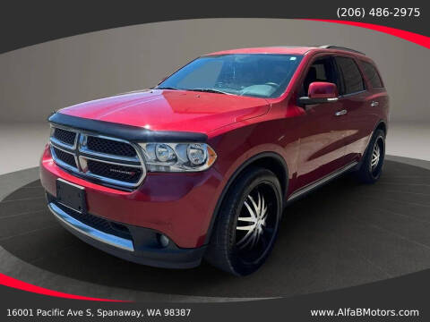 2013 Dodge Durango Crew
