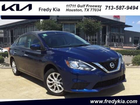 2019 Nissan Sentra for sale at FREDYS CARS FOR LESS in Houston TX