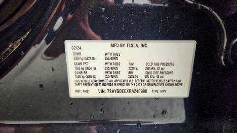2024 Tesla Model Y Long Range