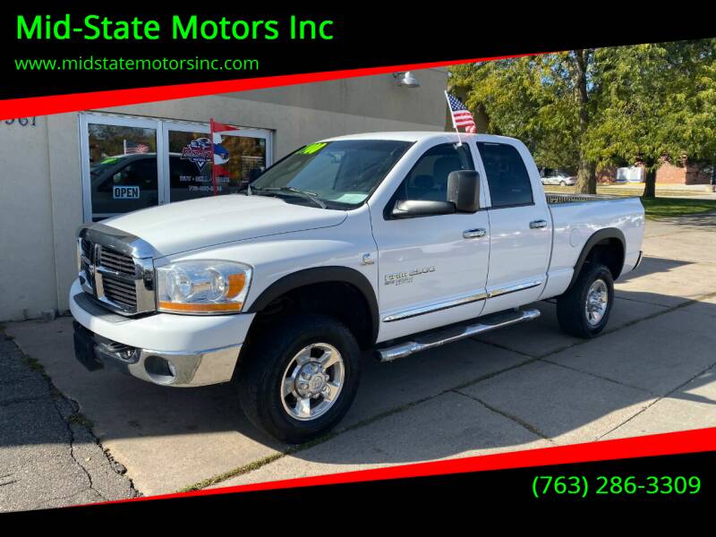2006 Dodge Ram Pickup 2500 for sale at Mid-State Motors Inc in Rockford MN