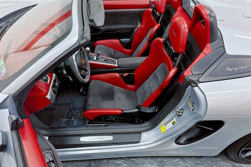 2016 Porsche Boxster Spyder