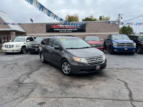 2012 Honda Odyssey for sale at Brothers Auto Group in Youngstown OH