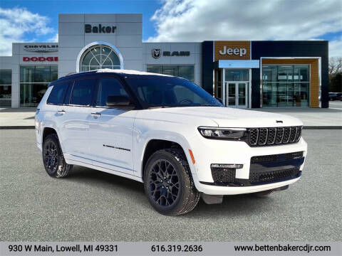 2025 Jeep Grand Cherokee L for sale at Baker Chrysler Dodge Jeep Ram in Lowell MI