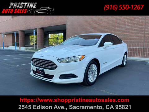 2016 Ford Fusion Hybrid for sale at Pristine Auto Sales in Sacramento CA