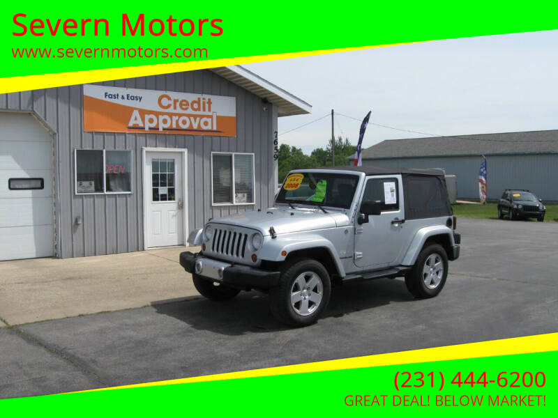 2008 Jeep Wrangler for sale at Severn Motors in Cadillac MI