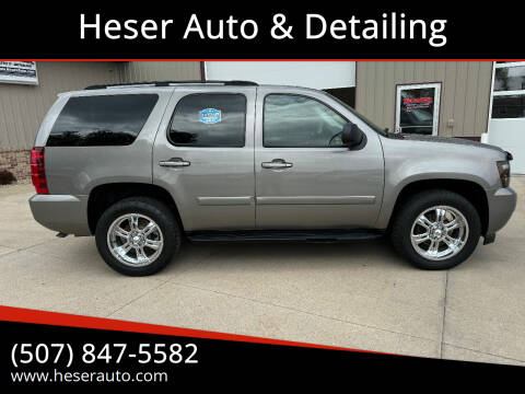 2007 Chevrolet Tahoe for sale at Heser Auto & Detailing in Jackson MN