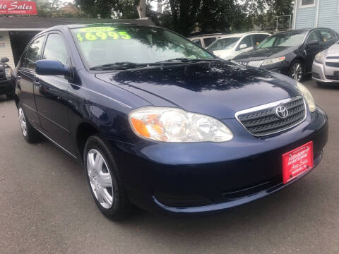 2007 Toyota Corolla for sale at Alexander Antkowiak Auto Sales Inc. in Hatboro PA