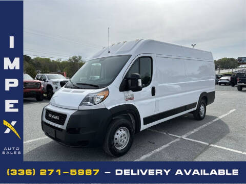 2021 RAM ProMaster for sale at Impex Auto Sales in Greensboro NC