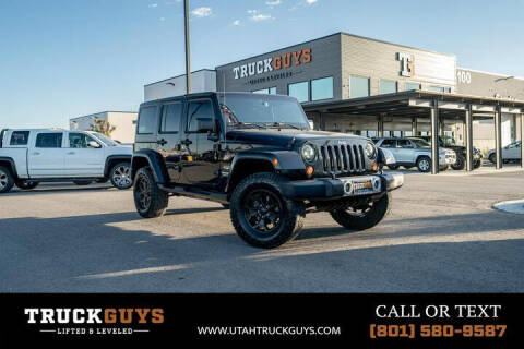 2013 Jeep Wrangler Unlimited for sale at Truck Guys in West Valley City UT