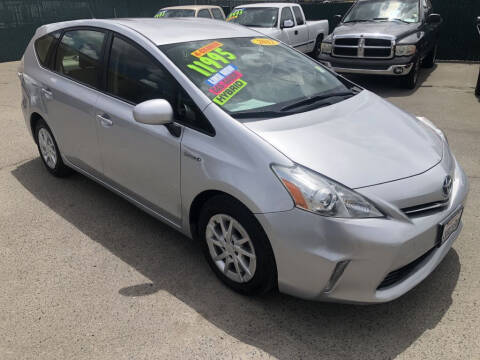 2012 Toyota Prius v for sale at A1 AUTO SALES in Clovis CA